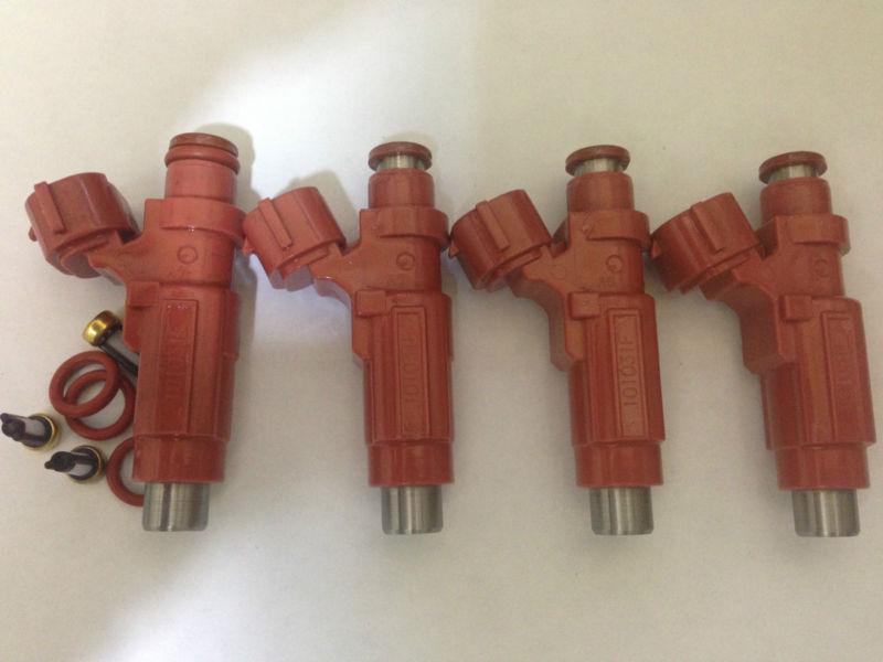 2004-10 mitsubishi eclipse 4cyl 3.8 fuel injectors set offer hdb305f