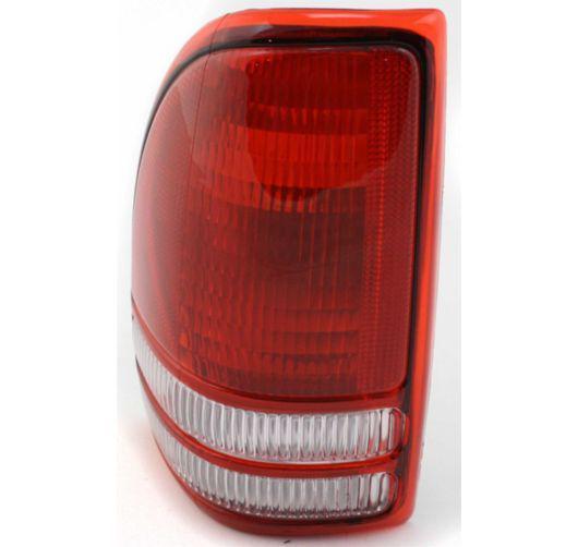 97-04 dakota truck rear brake taillight taillamp light lamp driver side left lh