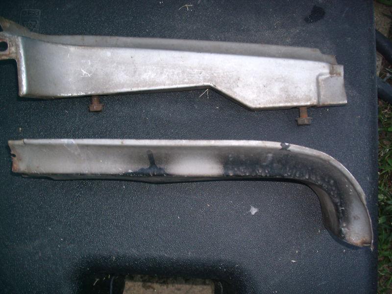 1965 olds cutlass/ 442/f85 under headlight filler moldings /trim pc