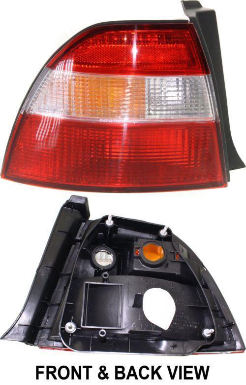 Outer tail light brake lamp rear lens & housing driver's left side lh