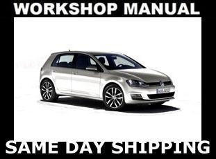 Vw volkswagen golf (mk3,4,5  and 6)  1994 - 2012  complete workshop repair manua