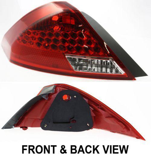 Tail light brake lamp rear lens & housing driver's left side lh