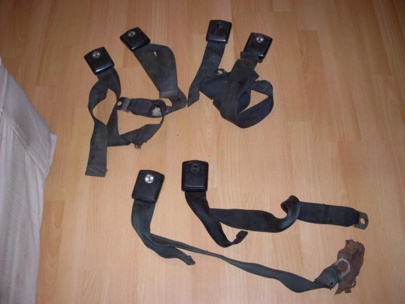 1968 1969 1970 ford mustang cougar seat belts shoulder harness oem used