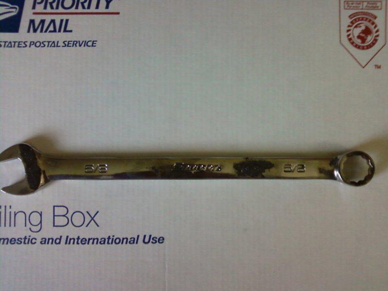 Snap on 5/8 box end wrench  oex20b