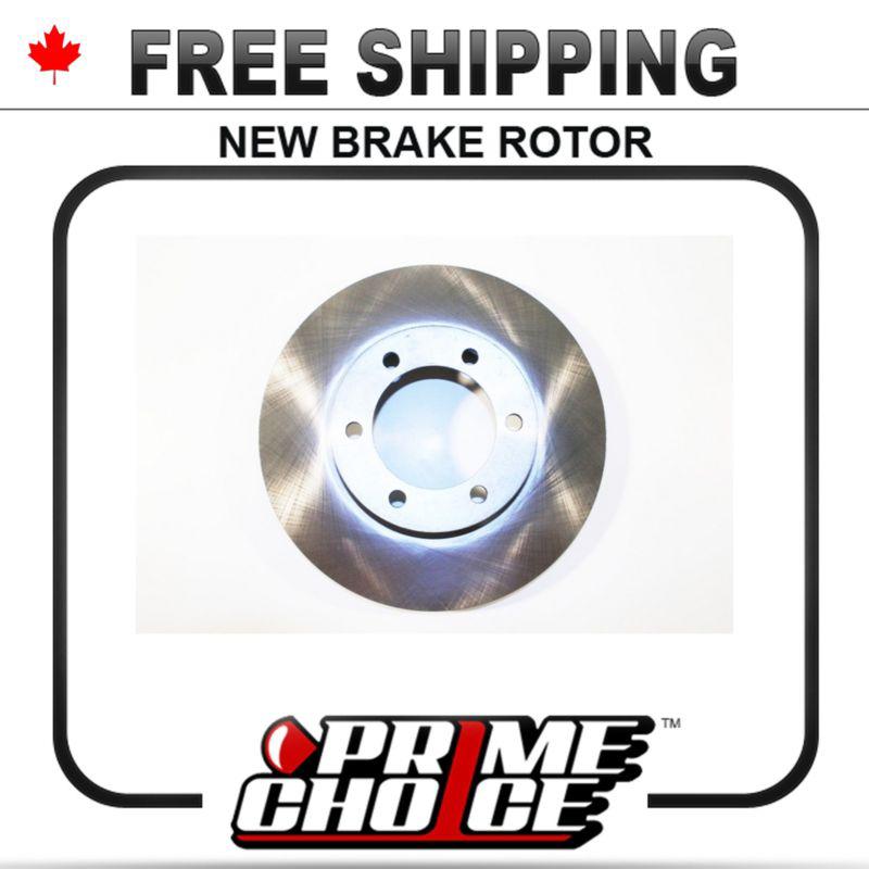 1 premium new disc brake rotor for front fits left driver / right passenger side