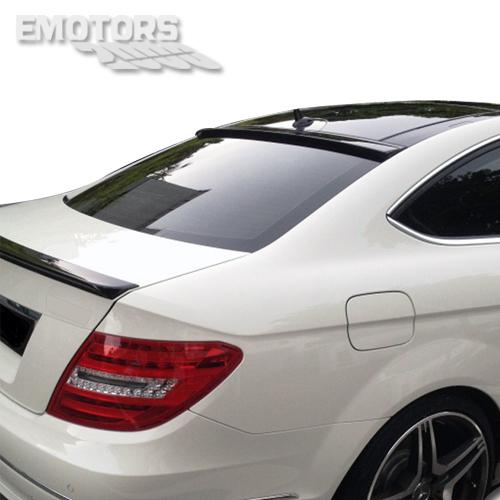 Painted mercedes benz c204 2d coupe oe type roof spoiler 2013 c #197 Ω