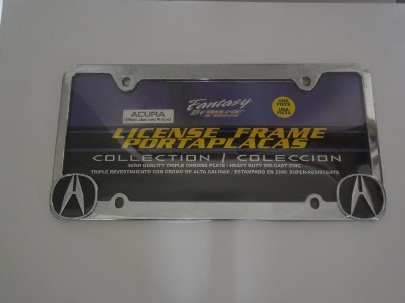 Acura license plate frame