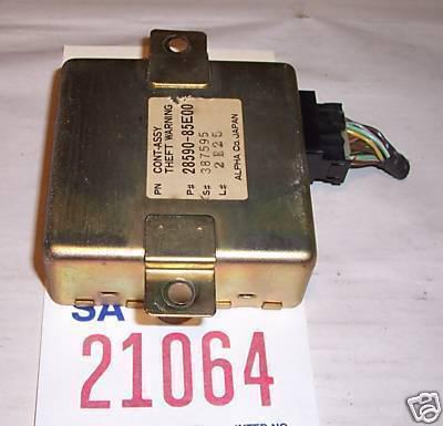 Nissan 89-92 maxima anit-theft/locking module/unit 1989 1990 1991 1992