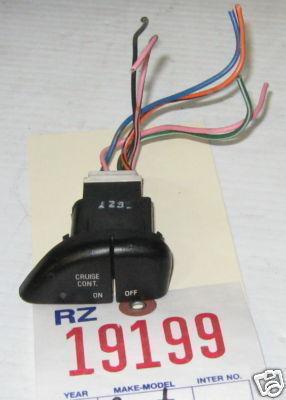 Nissan 93 quest cruise/speed control on/off switch 1993