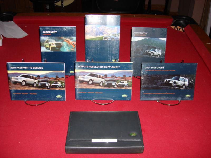 2003 land rover discovery oem owners manual--fast free shipping to all 50 states