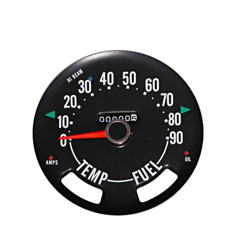 Omix-ada 17207.01 speedometer head cj-3b cj5 cj5 (canadian) cj6 cj6 (canadian)