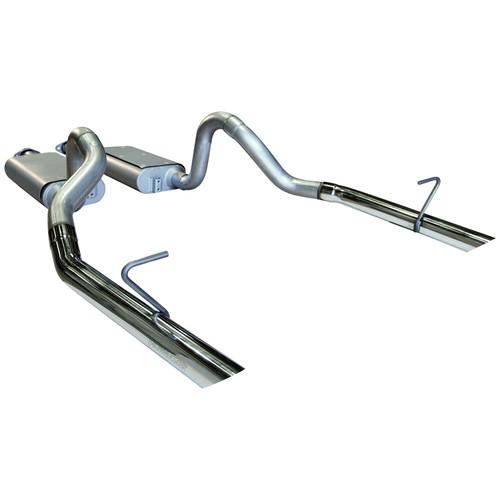 Flowmaster 17203 force ii cat back system 86-93 mustang