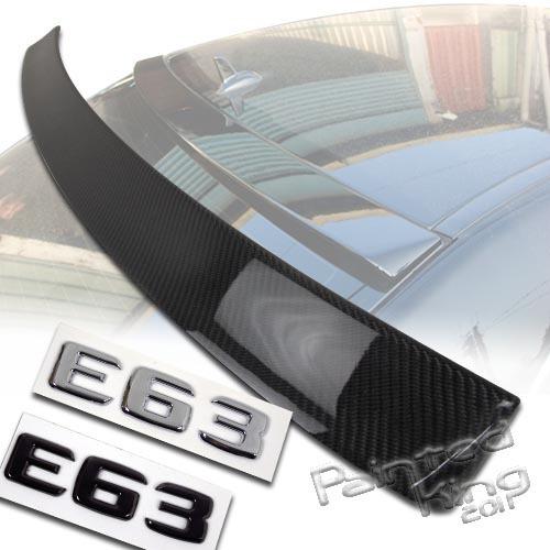 --carbon fiber mercedes benz w212 e class rear roof spoiler wing