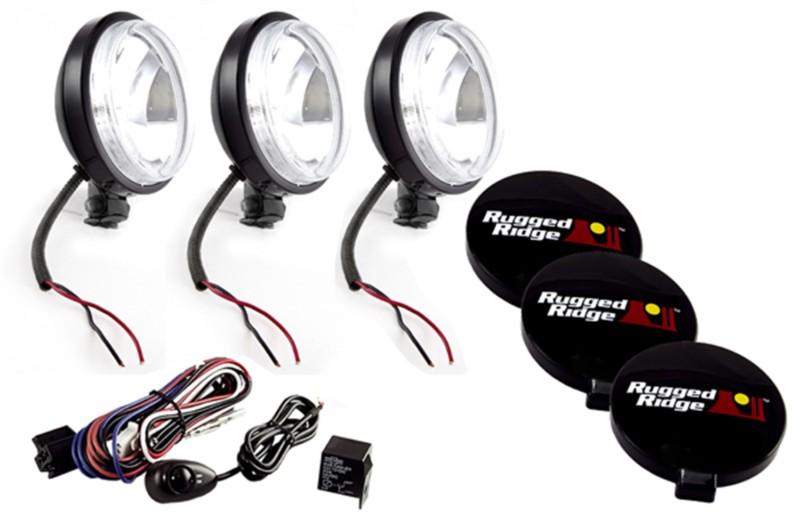 Rugged ridge 15207.68 off road light kit