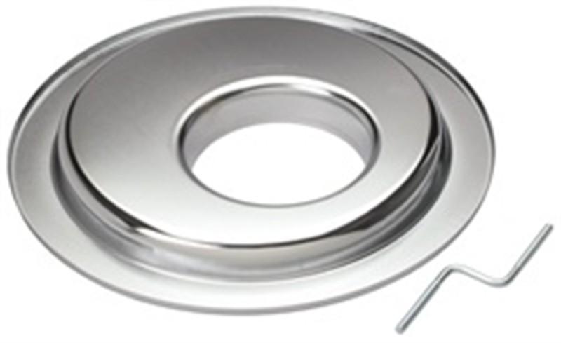 Trans-dapt performance products 2430 chrome air cleaner base; offset