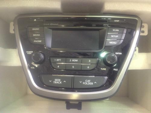 2011, 12, 13 hyundai elantra cd player radio original part.