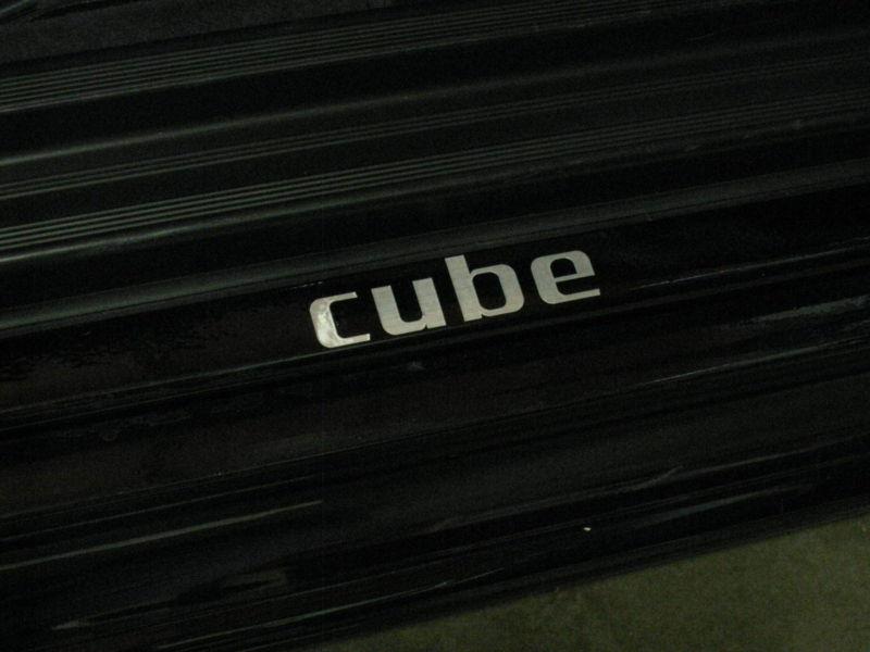 (2) door step decal sticker badge accent "cube"