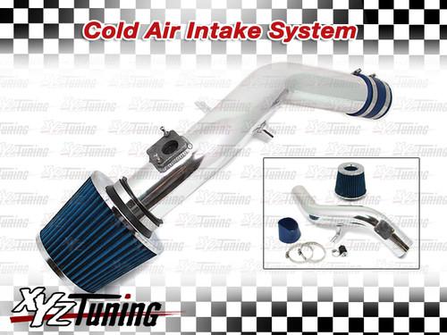 Jdm blue 06-11 is 250/350 v6 2.5l 3.5l cold air intake induction kit + filter 3"