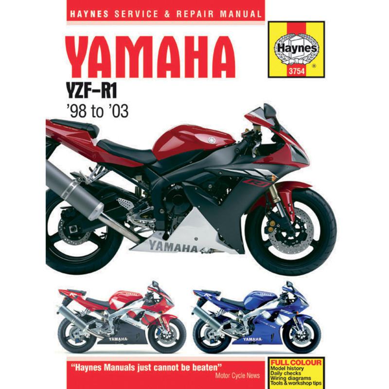 Haynes 3754 repair service manual yamaha r1 1998-2003