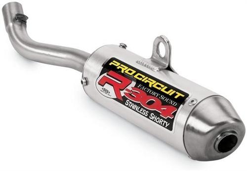 Pro circuit ss96125-re r304 shorty silencer exhaust suzuki rm125 96-00