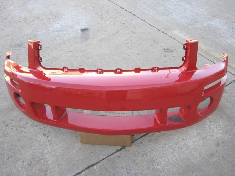 2005 2006 2007 2008 2009 ford mustang gt v8 roush front bumper cover red #4