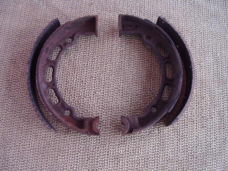 1940s-50s  harley davidson mechanical  break shoes    knuckle head   pan head  