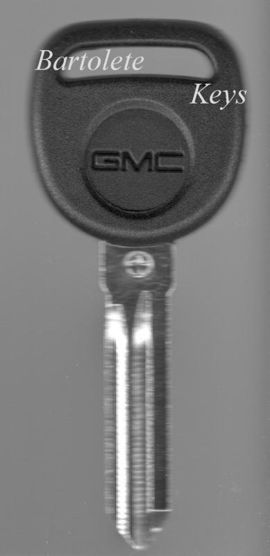 Oem transponder key blank fits 2008 2009 2010 2011 gmc savana