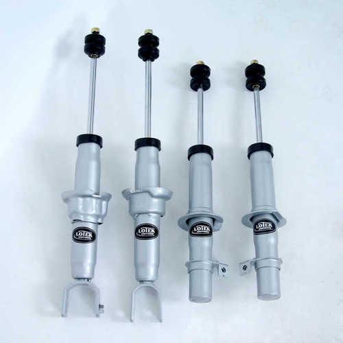 4 new lotek strut/shocks+lowering springs 96-00 honda civic