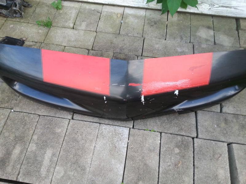 1991-1992 pontiac firebird formula gta trans/am ground effects front bumper rare