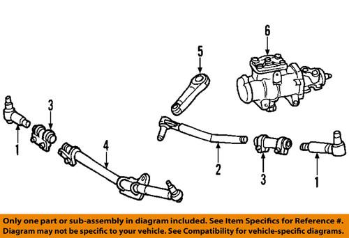 Ford oem ac3z-3a131-m tie rod/steering tie rod end