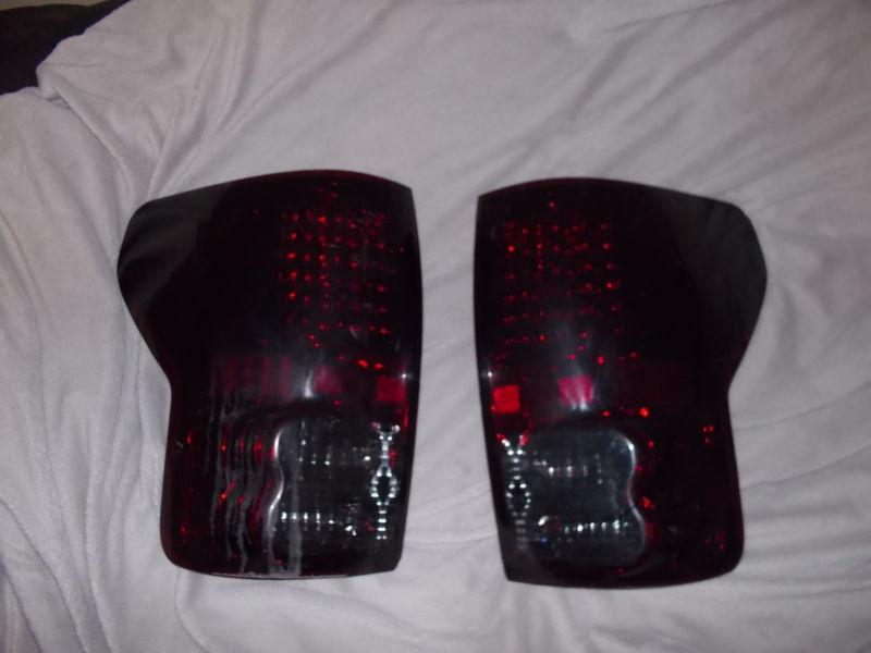 2010-2013 toyota tundra smoked tail lights