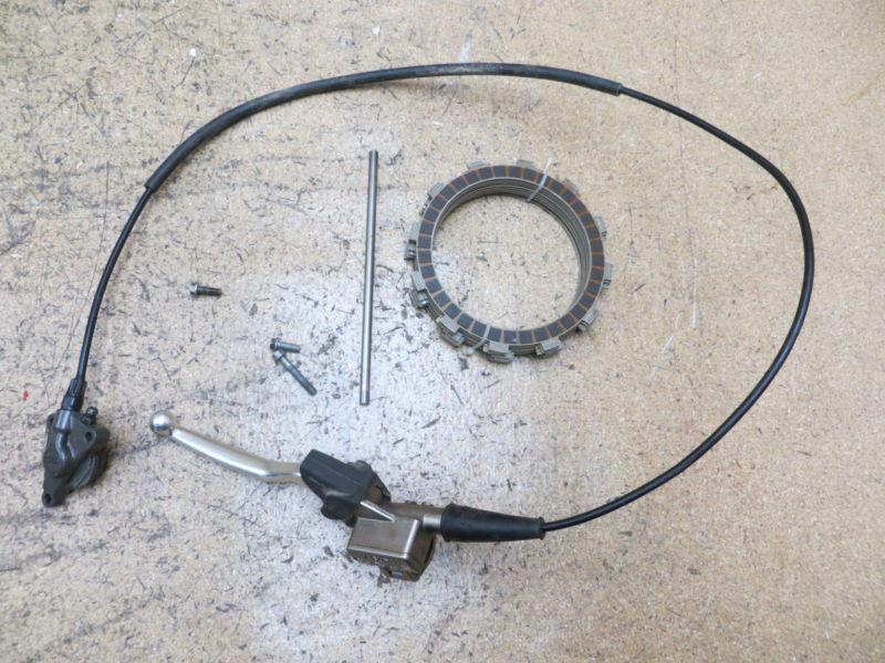 2002 02 ktm 250sx 250 sx hydraulic clutch lever line master & slave