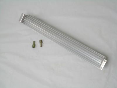 22" anodized aluminum trans finned transmission cooler