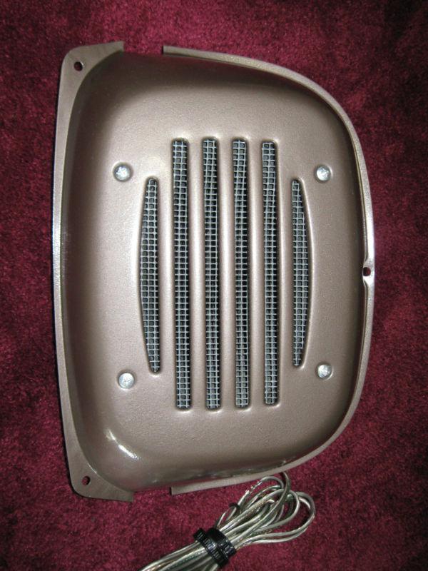 Very nice restored 53, 54, 55 ford truck radio speaker & surround great sound 