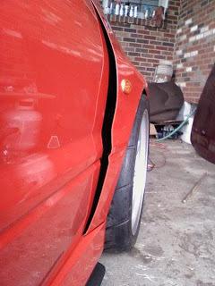 Mitsubishi lancer evolution evo fender mod kit