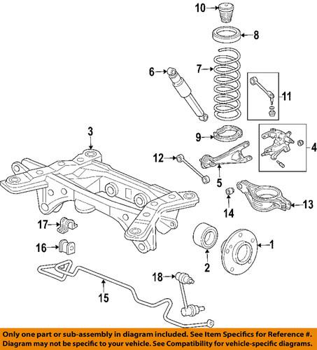 Honda oem 52360-s9v-a00 control arm/suspension control arm