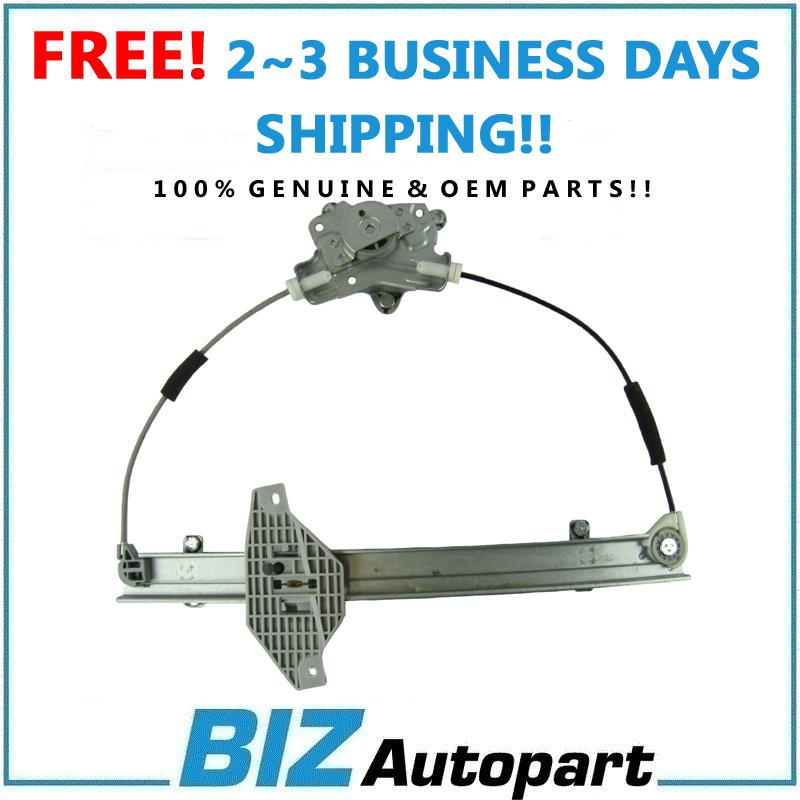 Genuine new hyundai 00-06 accent power window regulator front left 82403-25210