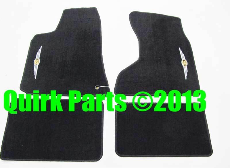 2005-2010 chrysler 300 rwd floor mats set of 4 front & rear mopar genuine oe new