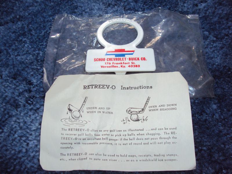 Nos gm chevrolet buick dealer rare vintage retreevo give away 