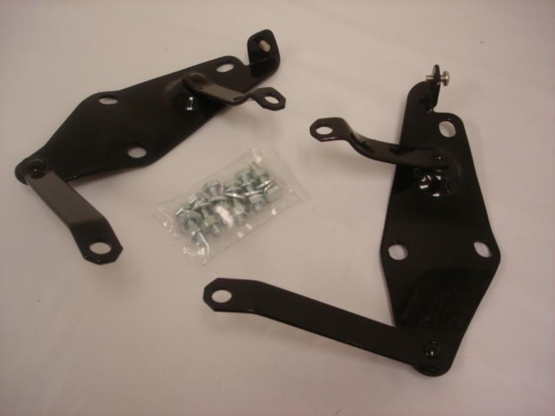 1937 ford car hood hinge brackets black '37 hinges