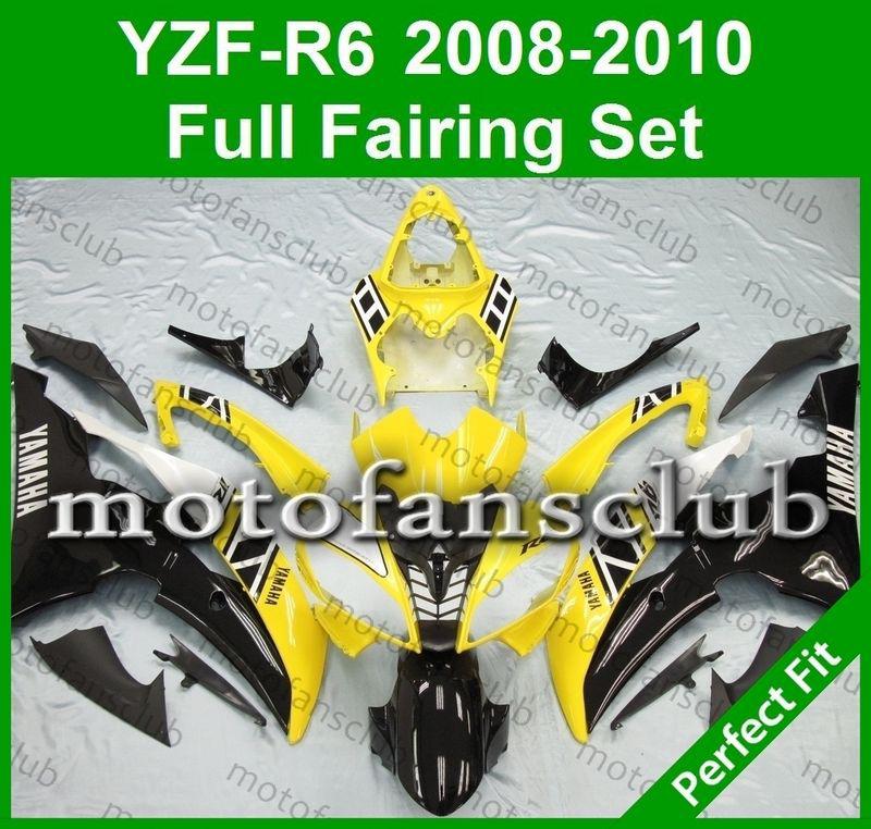 Fit yamaha yzf r6 08 09 10 yzfr6 2008 2009 2010 600 fairing bodywork #08 b