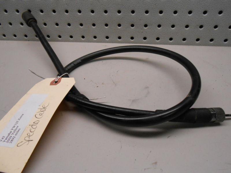 Y42 yamaha yw125 zuma 125 2009 speedometer cable