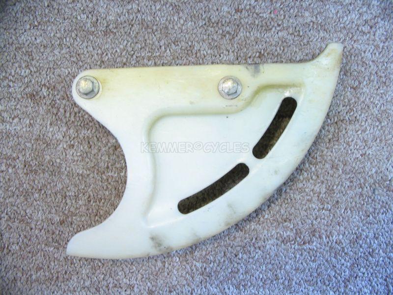 2006 honda crf450 crf 450 rear brake rotor guard