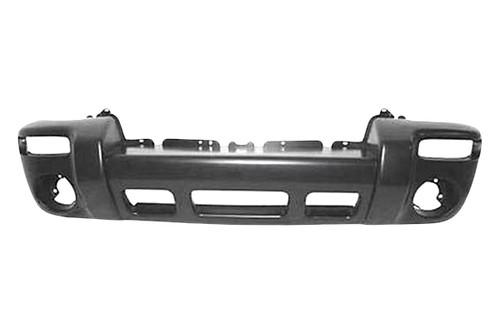 Replace ch1000334pp - 02-04 jeep liberty front bumper cover factory oe style