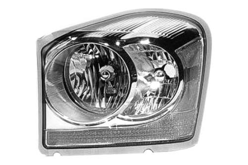 Replace ch2502147 - 04-05 dodge durango front lh headlight assembly combination