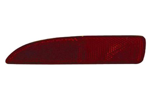 Replace ma1184101 - 04-09 mazda 3 rear passenger side rear side reflector