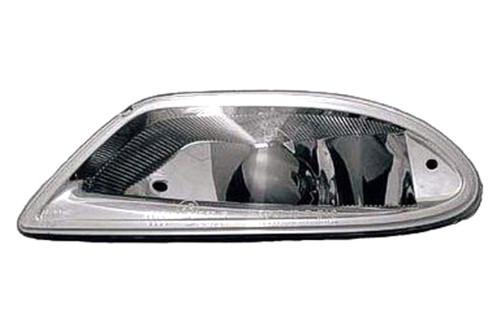 Replace mb2592104c - 98-01 mercedes m class front lh fog light assembly