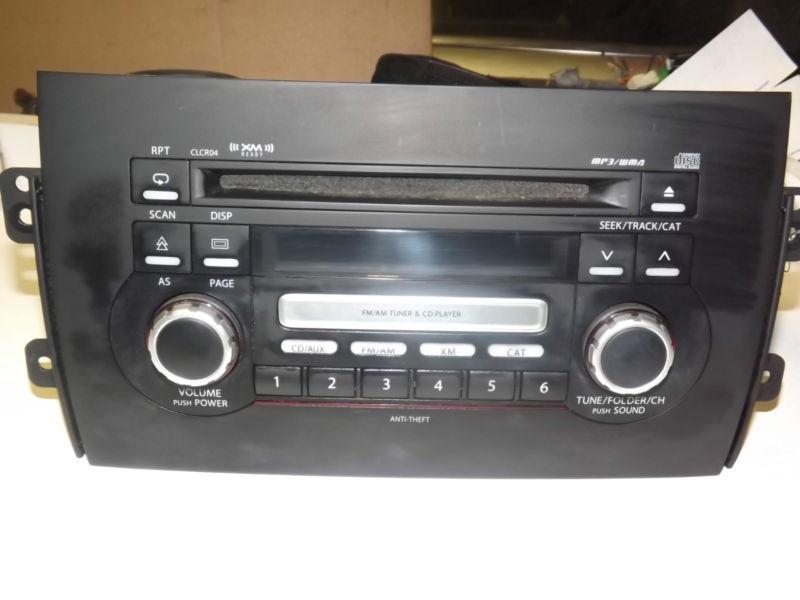 2007 2008 suzuki sx4 am fm cd aux xm radio 39101-80j10 oem