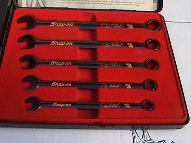 Snap on us made limited edition dale earnhardt wrench set oex705bex "very nice"