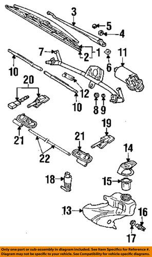 Volkswagen oem 3b0955453af windshield washer fluid reservoir